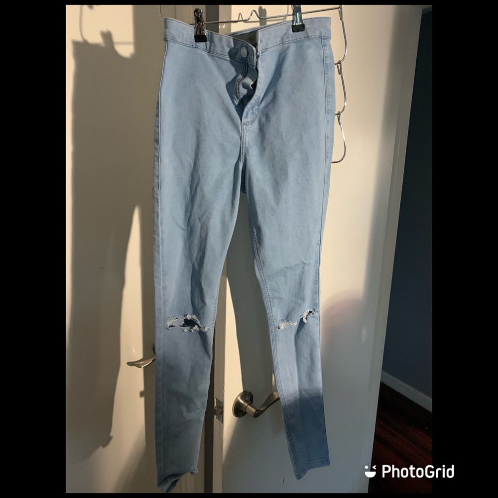 Light blue jeans